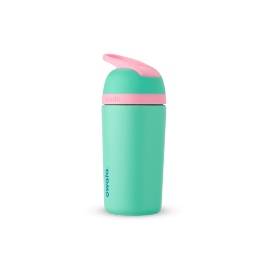 Kids¡¯ Stainless Steel Flip? Teal + Pink
